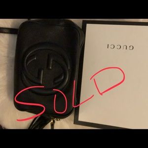 Gucci soho small leather disco bag